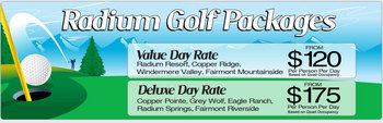 The Best Golf Package Deals in The Valley