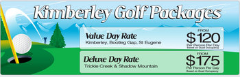 Best Golf Packages in Kimberley BC