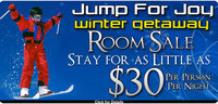 Winter Getaway from $100 per night