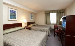 Doppelzimmer mit 2 Doppelbetten Queensize