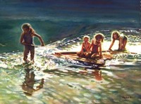GLIMPSES IN TIME WATER COLORS, Martina Zuidema, Chemainus