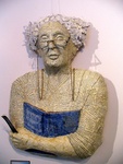 Nancy Crozier, Stone Carver, Nancy Crozier, Gabriola