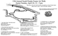 12th Annual South Pender Easter Art Walk