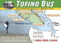 Tofino Bus Services, Tofino Bus, Tofino - Ucluelet - Pacific Rim