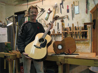 Rich Guitars, Rich Pielou, Quadra Island