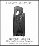 Canadian Fine Art Sculpture, New Sun Studio, Galiano Island