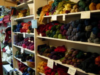 Indigo Moon yarns and handwoven textiles, Gabriola Island